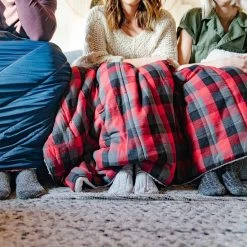 Rumpl Camping Kit Flannel Sherpa Blanket