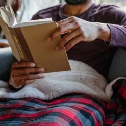 Rumpl Camping Kit Flannel Sherpa Blanket