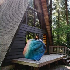 Rumpl Nanoloft Puffy Blanket Camping Kit