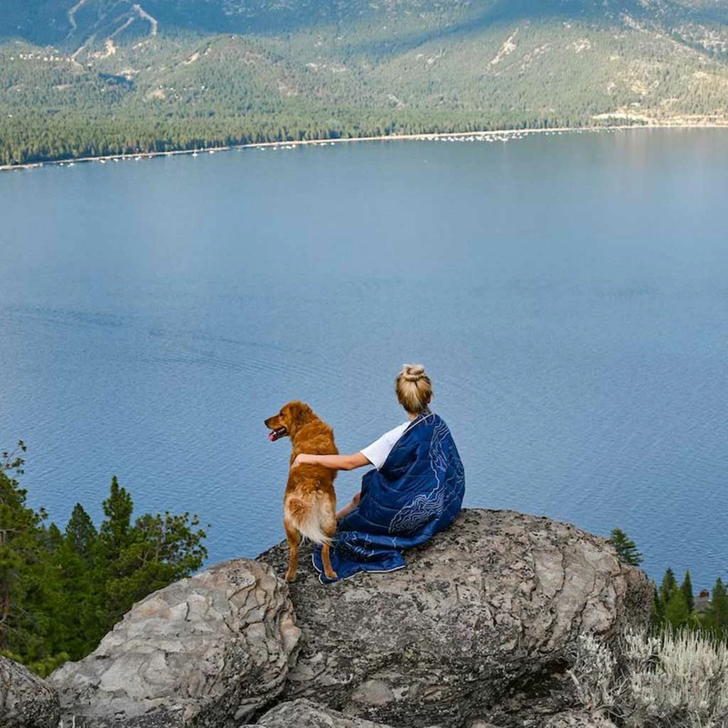 Rumpl Original Puffy Blanket | Lake Tahoe