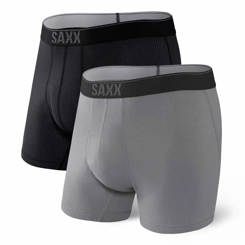 SAXX Underwear Quest Boxer Brief Fly | 2 Pack