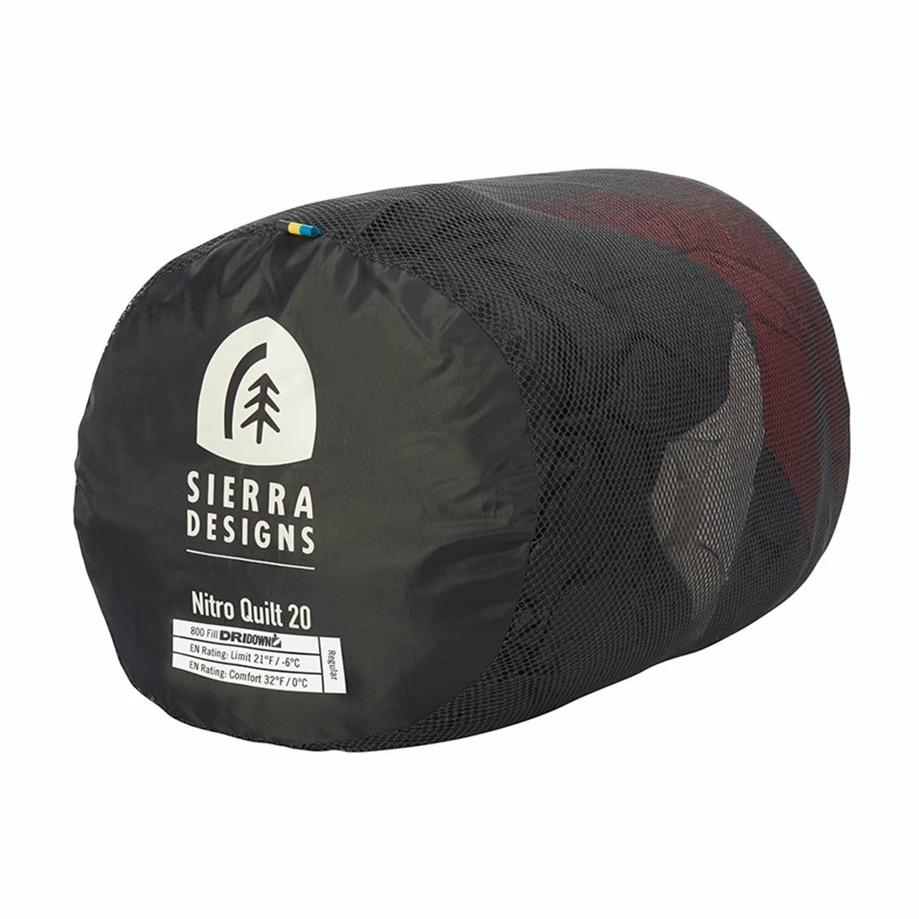 Sierra Designs Nitro 800F 20°F Quilt Camping Kit
