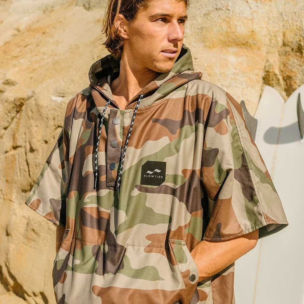 Slowtide Regime Quick-Dry Poncho | S/M New