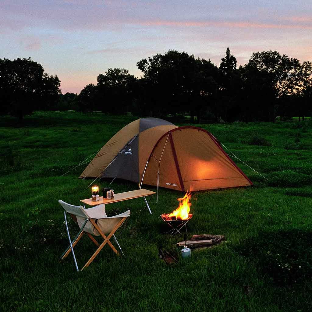 Snow Peak Camping Kit Amenity Dome Tent 4P