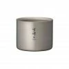 Snow Peak Double Wall Titanium Stacking Mug M200