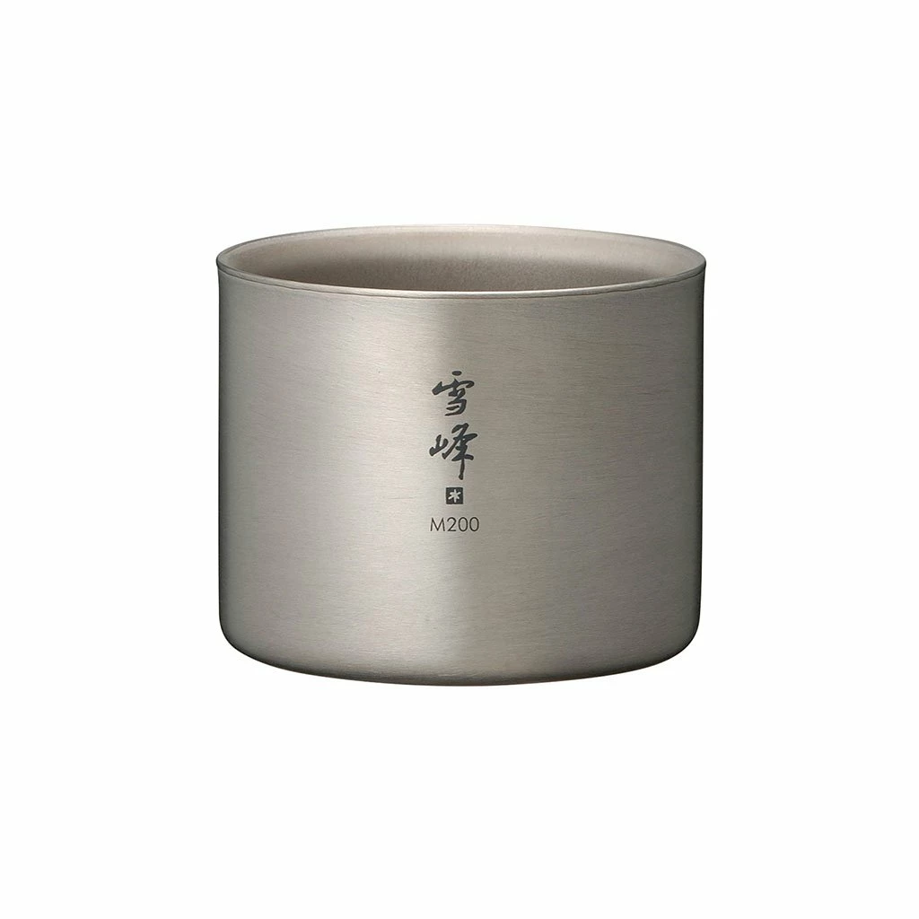 Snow Peak Double Wall Titanium Stacking Mug M200