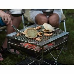 Snow Peak Camping Kit Fireplace Grill