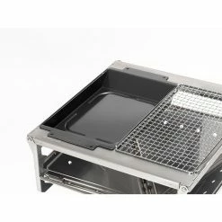 Snow Peak Grill Plate Half Deep Depth Camping Kit