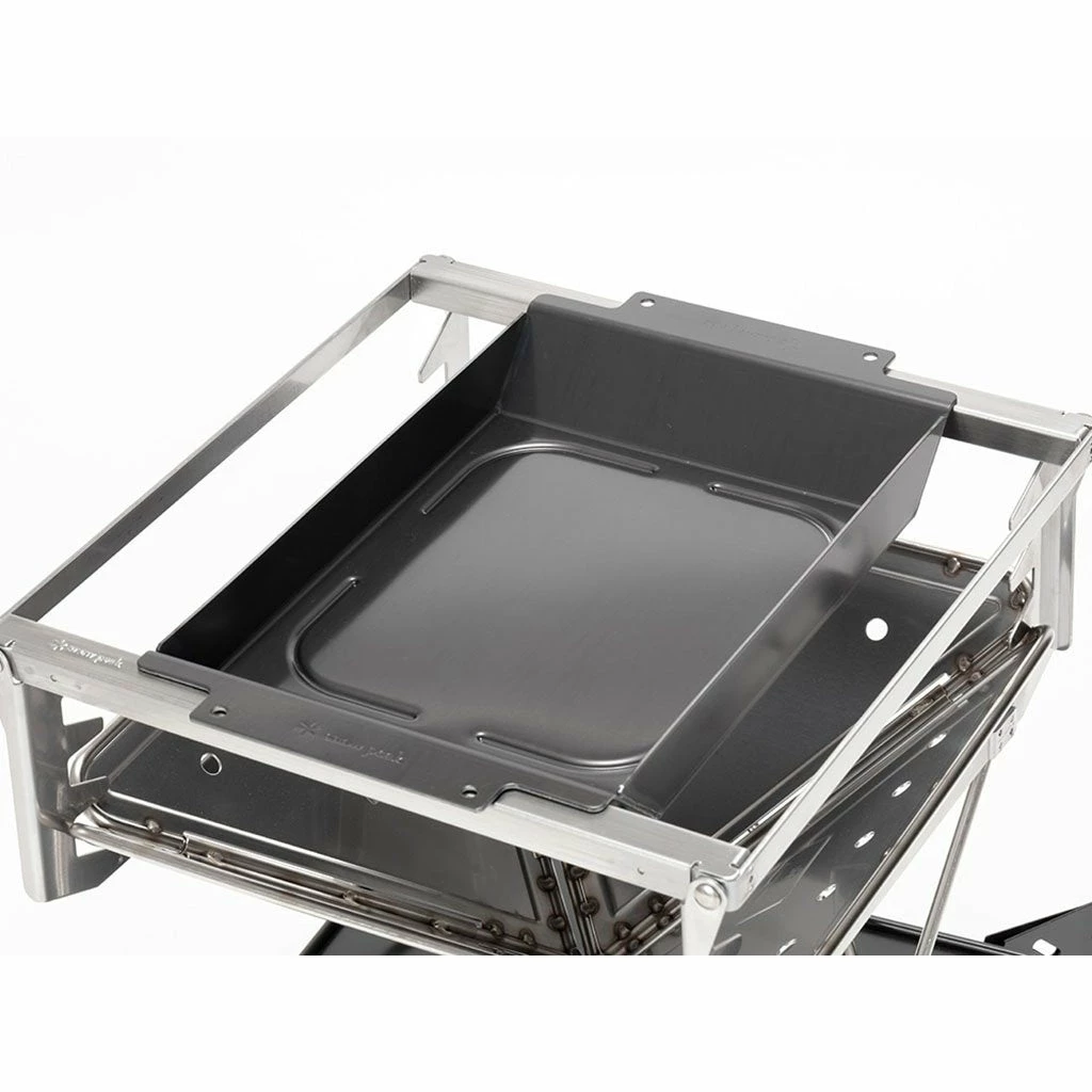 Snow Peak Grill Plate Half Deep Depth Camping Kit