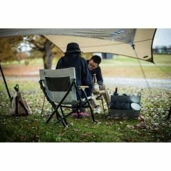 Snow Peak Camping Kit Luxury Low Chair