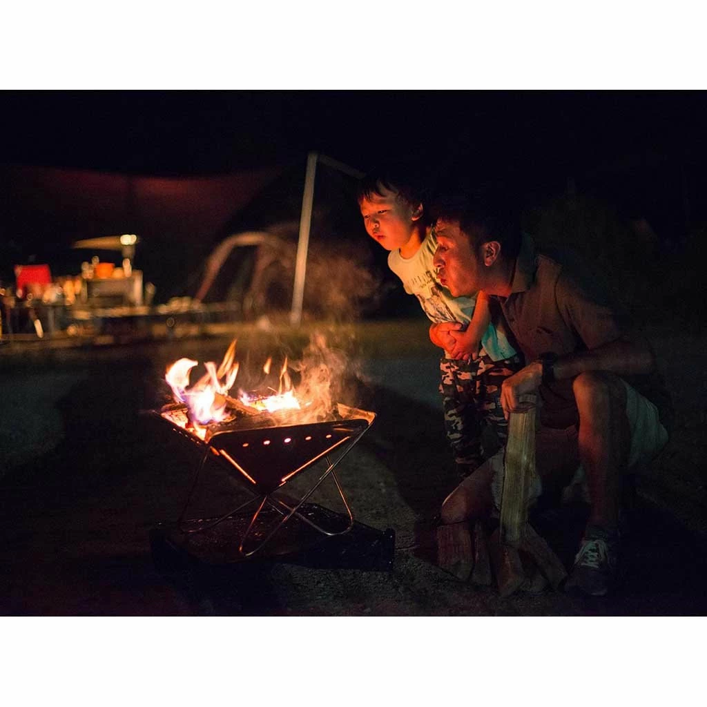 Snow Peak Pack & Carry Fireplace Kit | Large