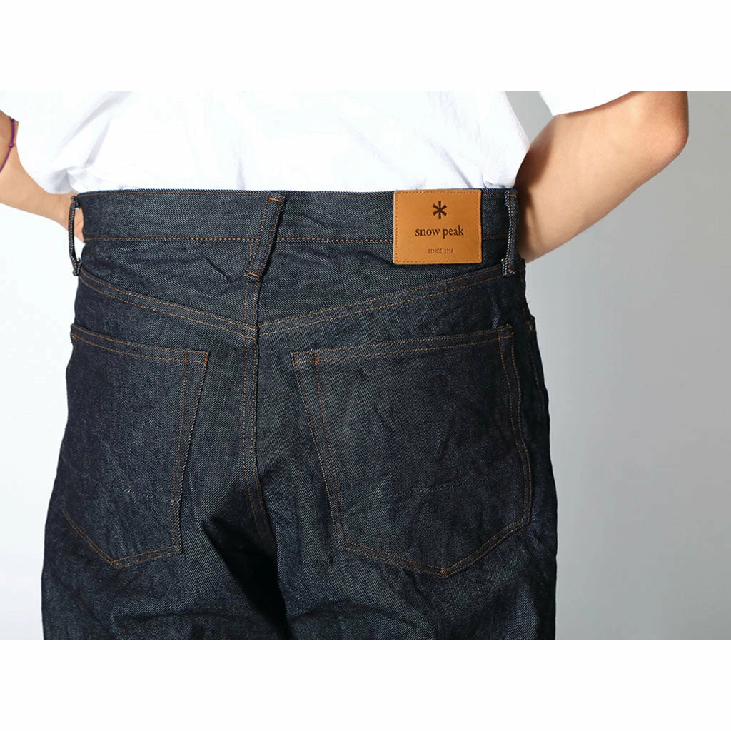 Snow Peak Recycled Cotton 5pkt Denim Regular New