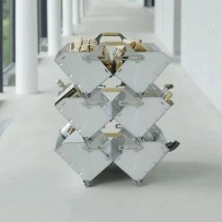 Snow Peak Stacking Shelf Container 25 Camping Kit