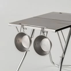 Snow Peak Camping Kit Stainless Steel My Table