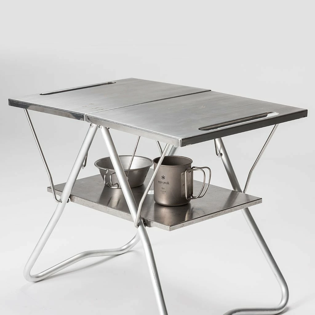 Snow Peak Camping Kit Stainless Steel My Table
