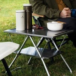 Snow Peak Camping Kit Stainless Steel My Table