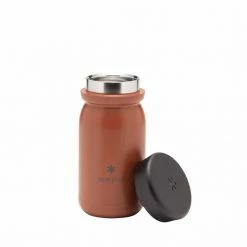 Snow Peak Camping Kit Stainless Vacuum Bottle Milk 350
