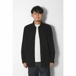 Snow Peak Home, Garden & Cooking TAKIBI Light Denim Utility Shirt