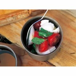 Snow Peak Camping Kit Titanium Double Wall H200 Stacking Mug