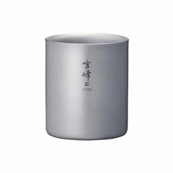 Snow Peak Camping Kit Titanium Double Wall H200 Stacking Mug