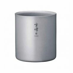 Snow Peak Camping Kit Titanium Double Wall H450 Stacking Mug