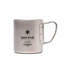 Snow Peak Camping Kit Titanium Double Wall Mug 220 Ml