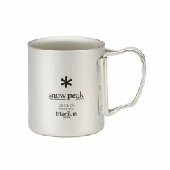 Snow Peak Titanium Double Wall Mug 300 Ml Camping Kit