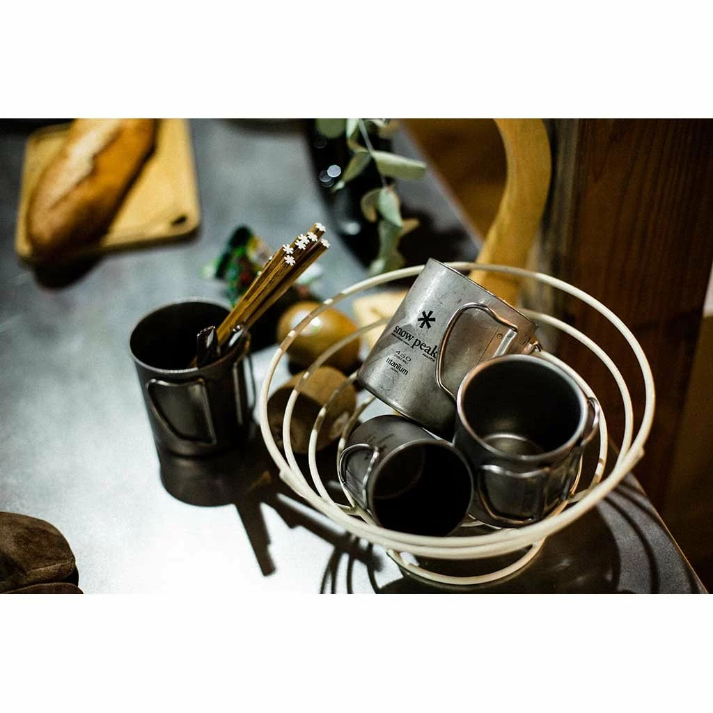 Snow Peak Camping Kit Titanium Double Wall Mug 450 Ml
