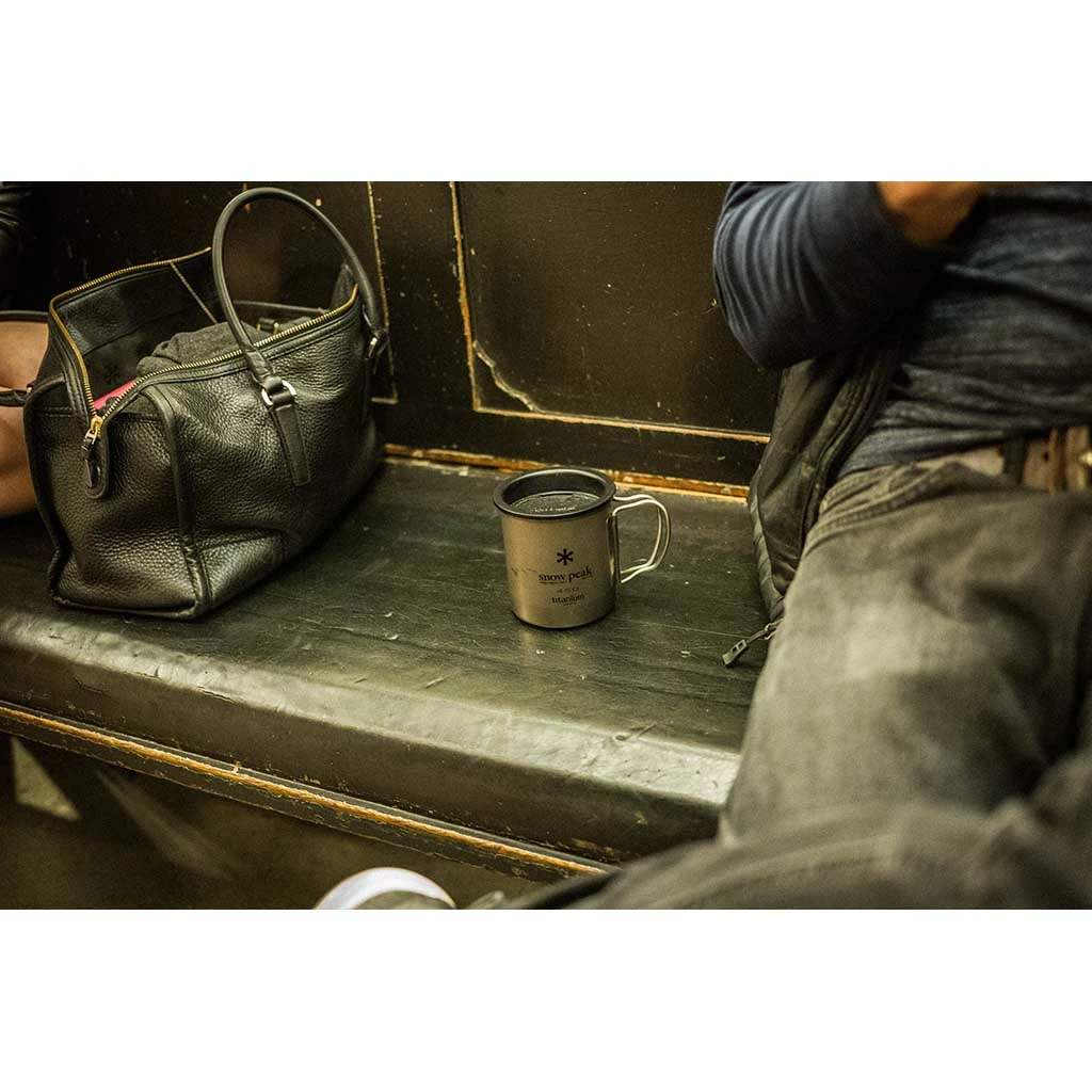 Snow Peak Camping Kit Titanium Double Wall Mug 450 Ml