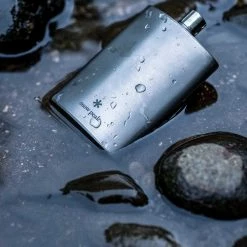 Snow Peak Camping Kit Titanium Flask
