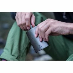 Snow Peak Camping Kit Titanium Flask