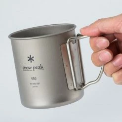 Snow Peak Titanium Single Mug 220 Ml Camping Kit