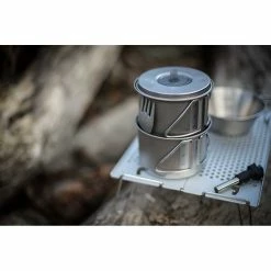 Snow Peak Camping Kit Titanium Solo Combo