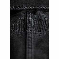 &SONS Black Denim Carver Jacket Clothing