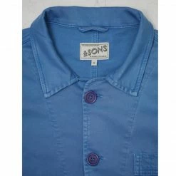 &SONS Blue Bolt Chore Jacket Clothing
