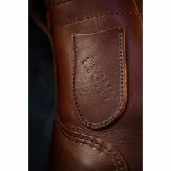 &SONS Brown Hudson Handmade Boots