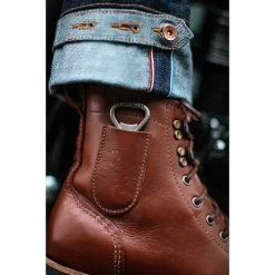 &SONS Brown Hudson Handmade Boots