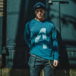 &SONS LUCKY No.4 American Sweatshirt Clothing