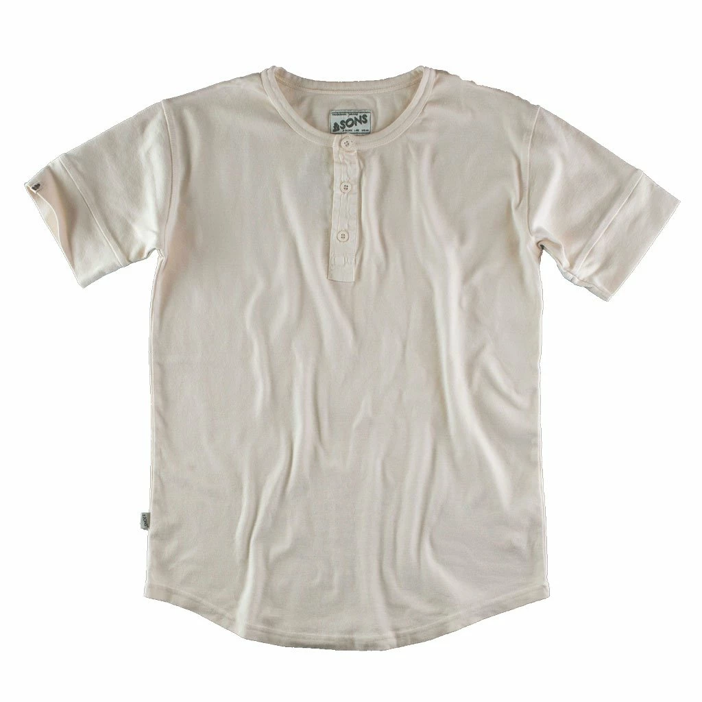 &SONS New Elder Henley Short Sleeve Shirt