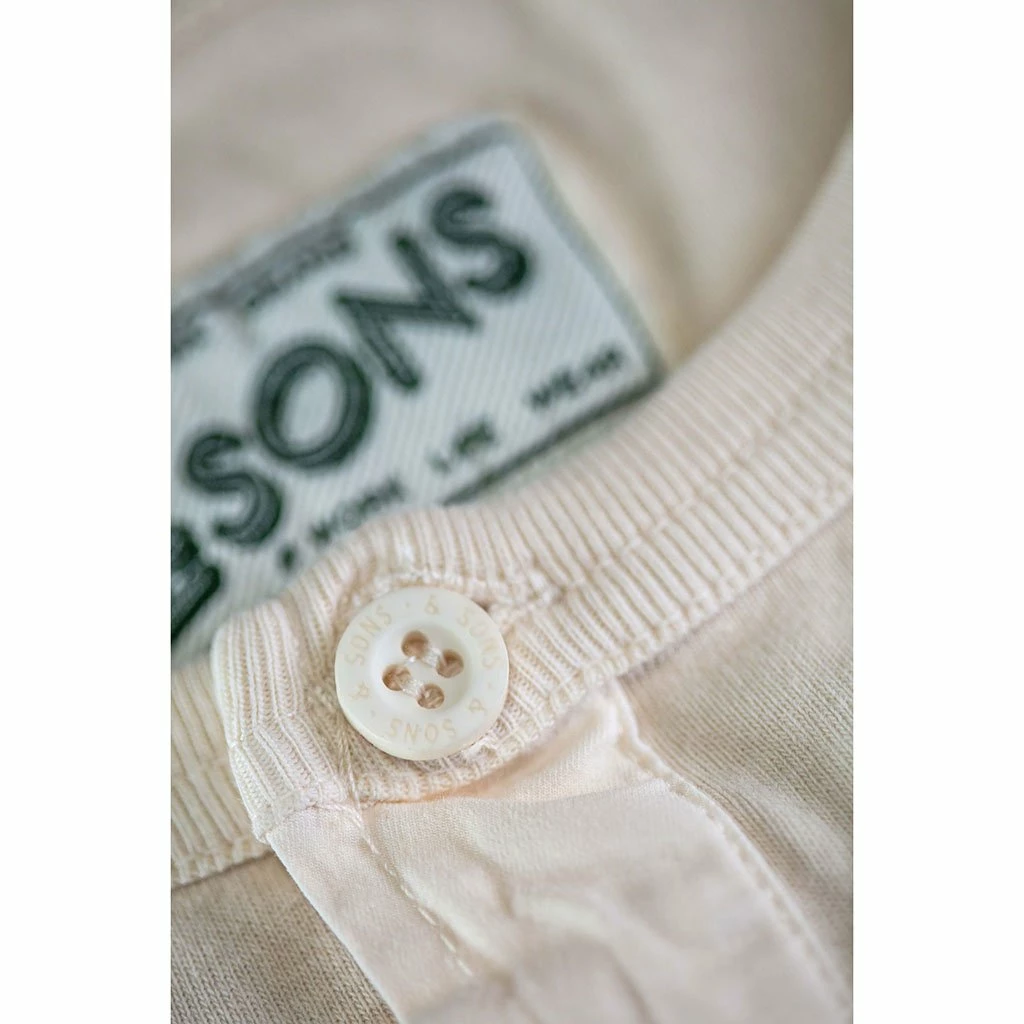 &SONS New Elder Henley Short Sleeve Shirt