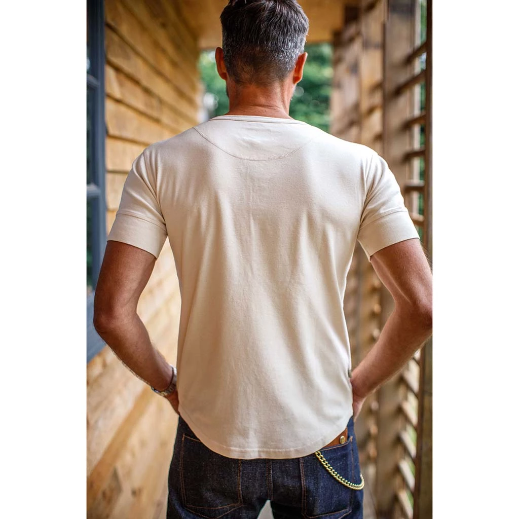 &SONS New Elder Henley Short Sleeve Shirt