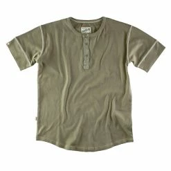 &SONS New Elder Henley Short Sleeve Shirt