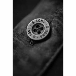 &SONS New Elder Henley Short Sleeve Shirt