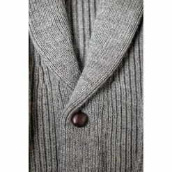 &SONS Pioneer British Wool Cardigan Clothing