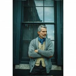 &SONS Pioneer British Wool Cardigan Clothing