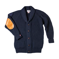 &SONS Pioneer British Wool Cardigan