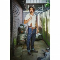 &SONS Clothing The New Frontier 14oz Selvedge Anti-bac Raw Denim Jeans