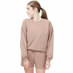 Tentree French Terry Balloon Sleeve Crew | Women's Clothing