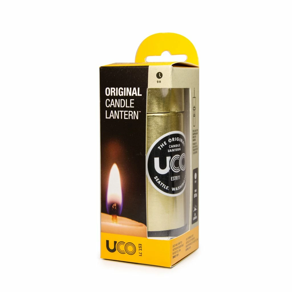 UCO Gear 9 Hour Original Candle Lantern Brass