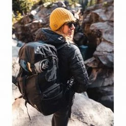 Voited Fleece Pillow Blanket Camping Kit